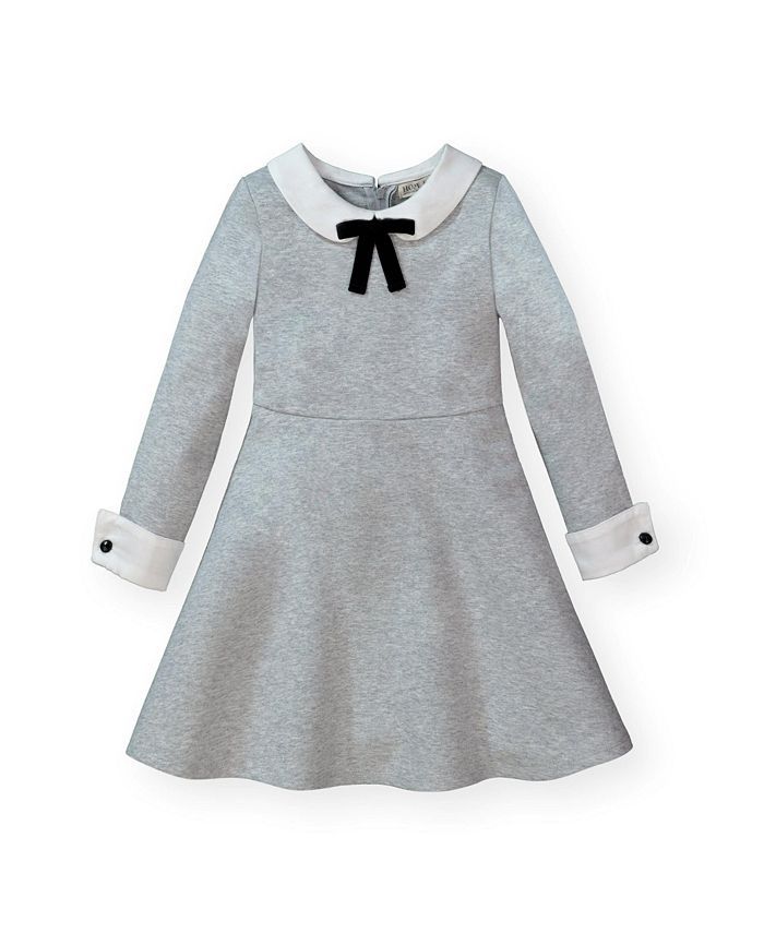 Hope & Henry Girls' French Look Ponte Dress with Bow, Infant & Reviews - Kids - Macy's | Macys (US)