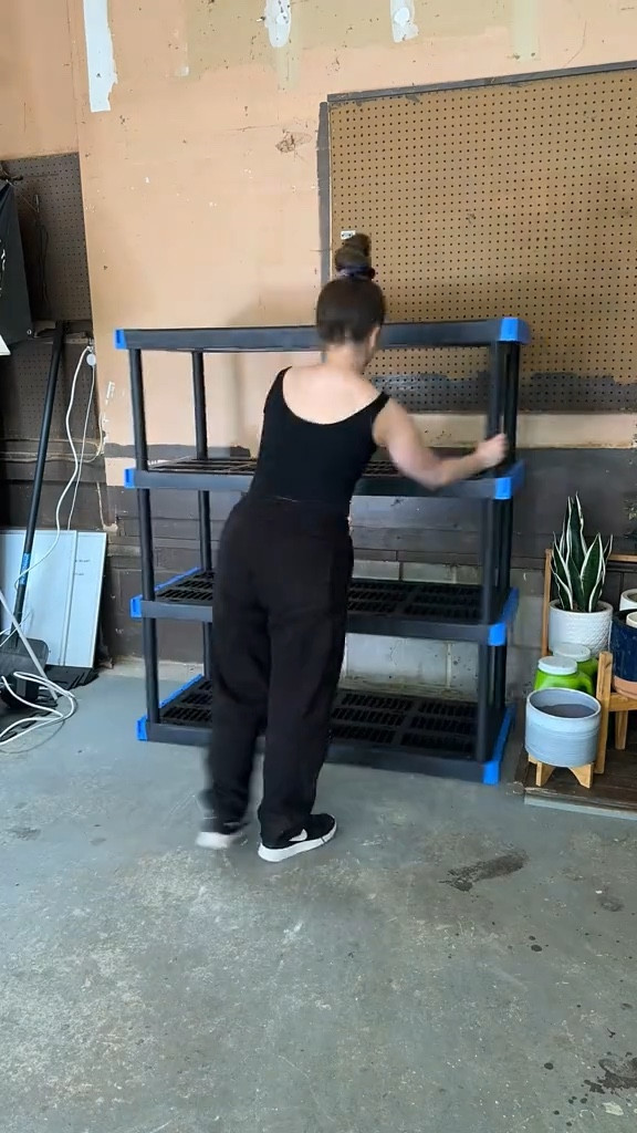 These heavy-duty shelves completely transformed my garage storage! 🏚️

#LTKVideo #LTKSeasonal #LTKHome