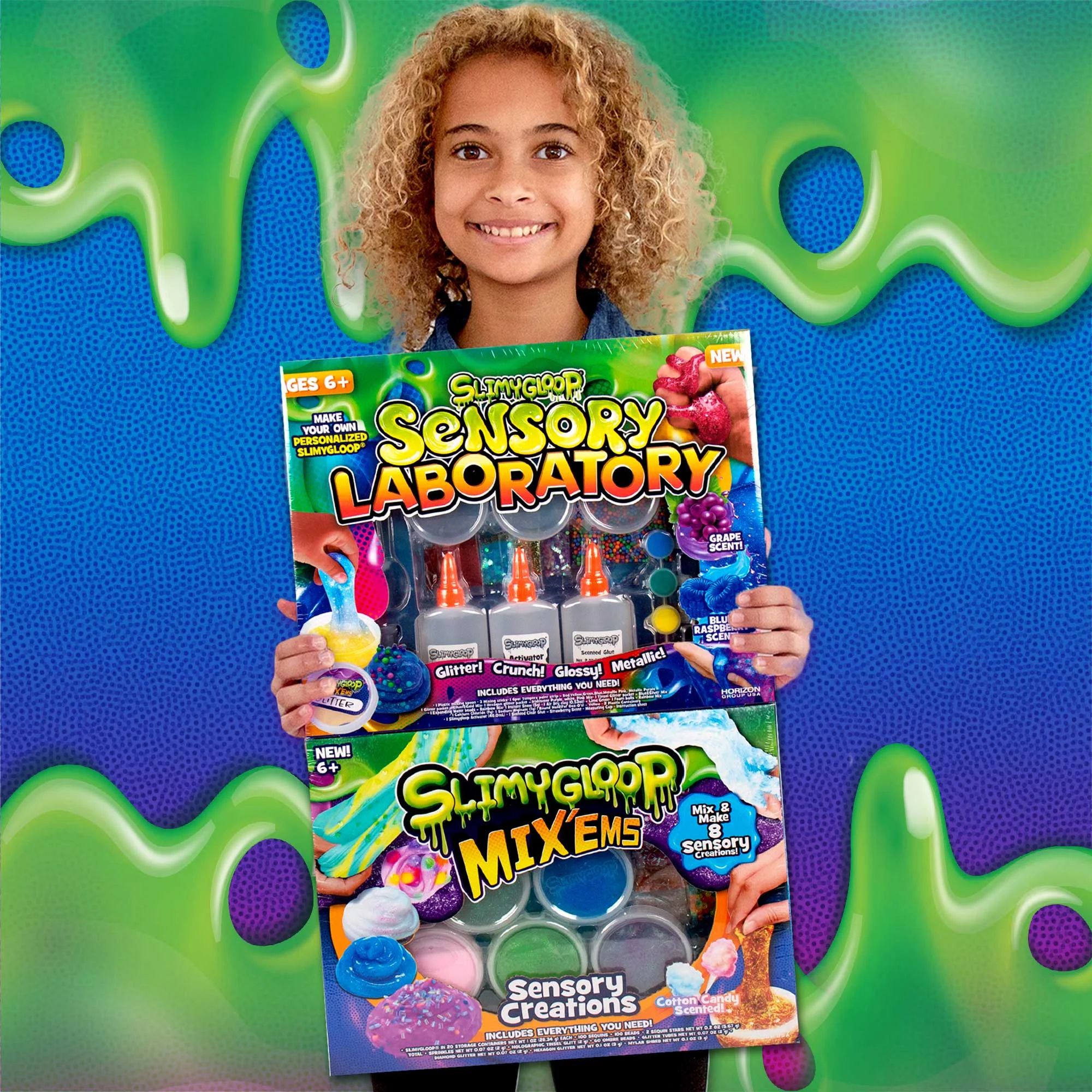 SLIMYGLOOP 2-in-1 Sensory Studio Kit, Boys and Girls, Child, Ages 6+ | Walmart (US)