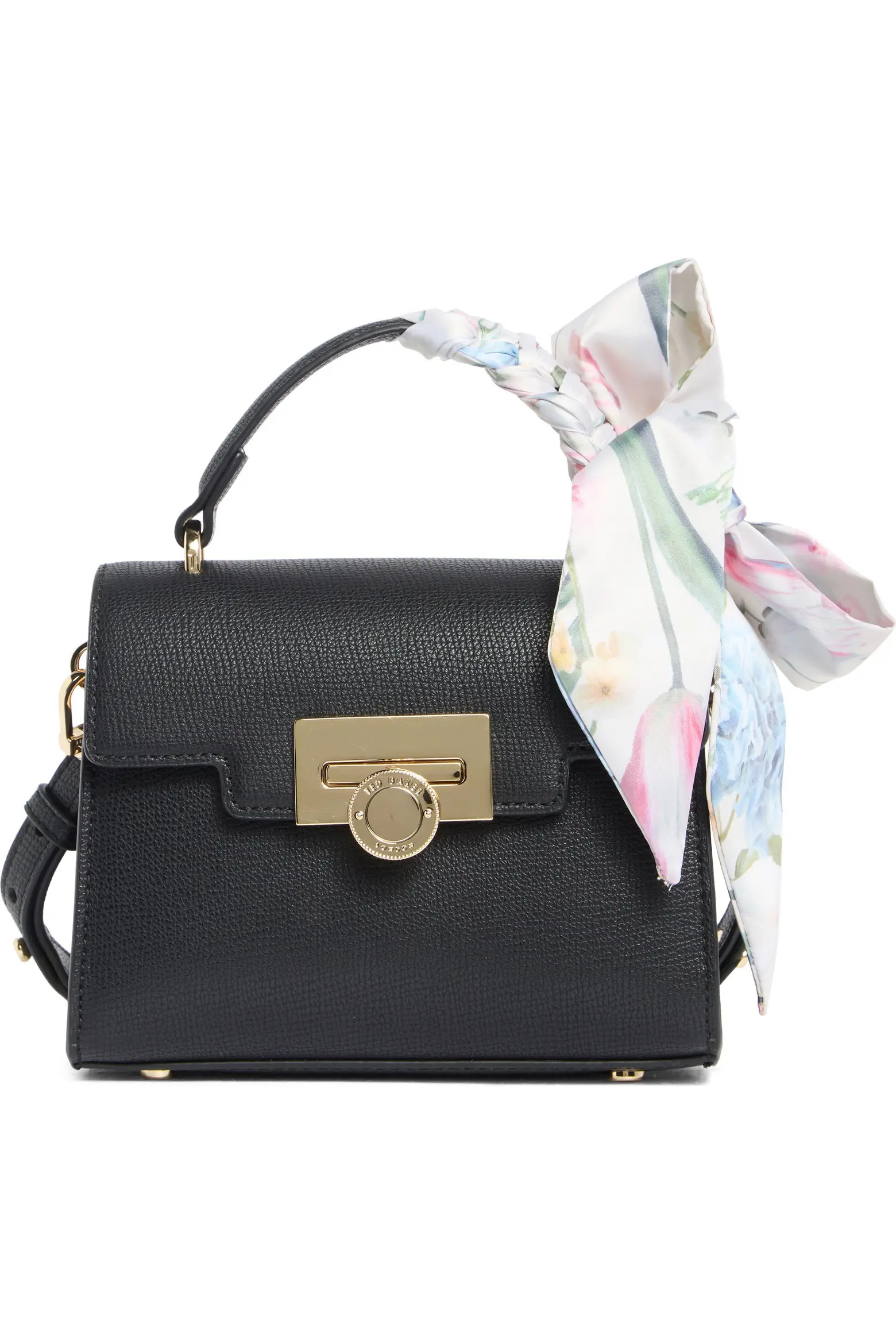 Ted Baker Lili Top Handle Satchel in Trailing Flower Synthetic Epi at Nordstrom Rack | Nordstrom Rack