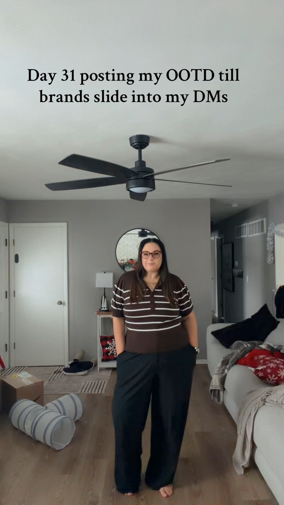 🤎🤎 A moment for this new shirt that I grabbed on CLEARANCE at Walmart! Loving the slimming fit and the cute like puffy sleeve action. Paired with my high waisted sleek tech pants from Old Navy this outfit was a Tuesday at the office win!

#LTKootd #LTKWorkwear #LTKPlusSize