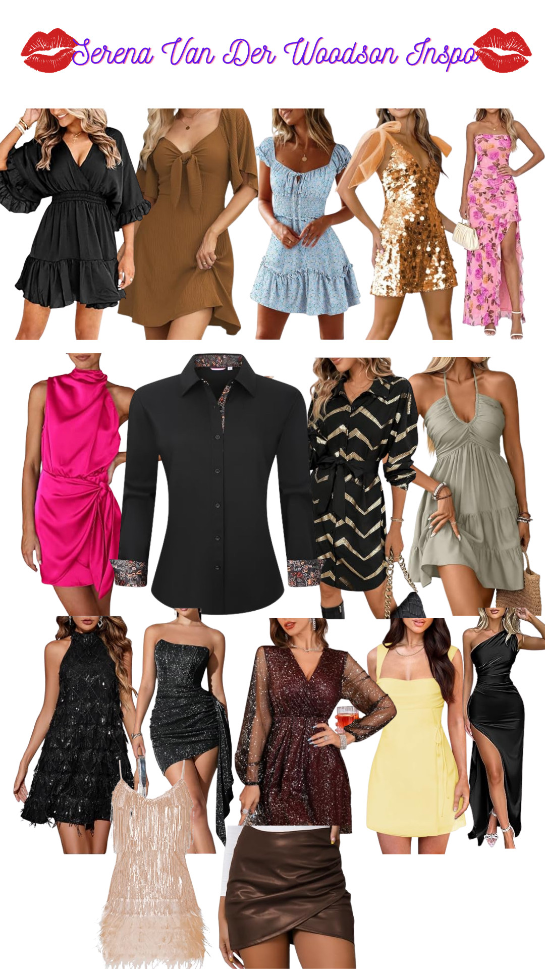 Serena Van Der Woodson inspired Amazon outfits
#amazon #amazonfinds #gossipgirl #serenavanderwoodson 

 #LTKootd #LTKWorkwear #LTKWedding