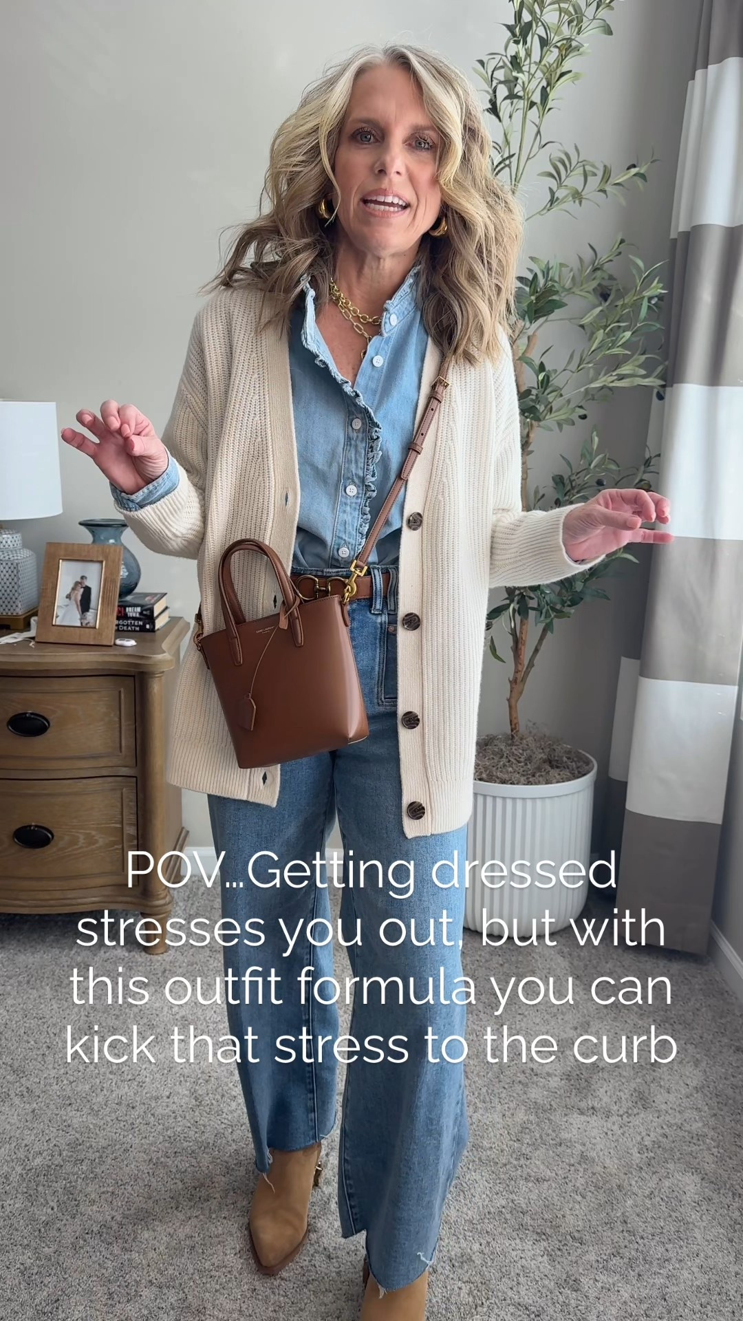 The denim shirt is actually the star of the show. I’ll be wearing it in repeat. Found the jeans on sale and a save version for $100 less than that  

#LTKOver40 #LTKSaleAlert #LTKdayinmylife