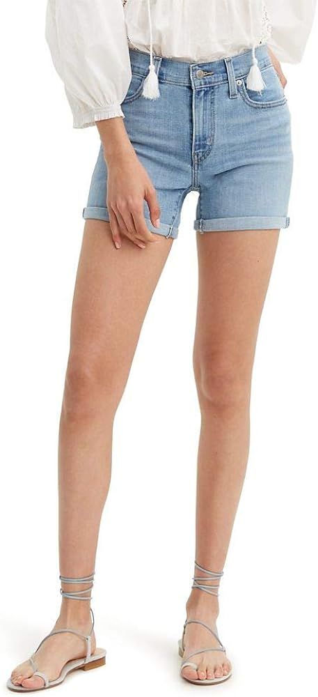 Levi's Women's Mid Length Shorts | Amazon (US)