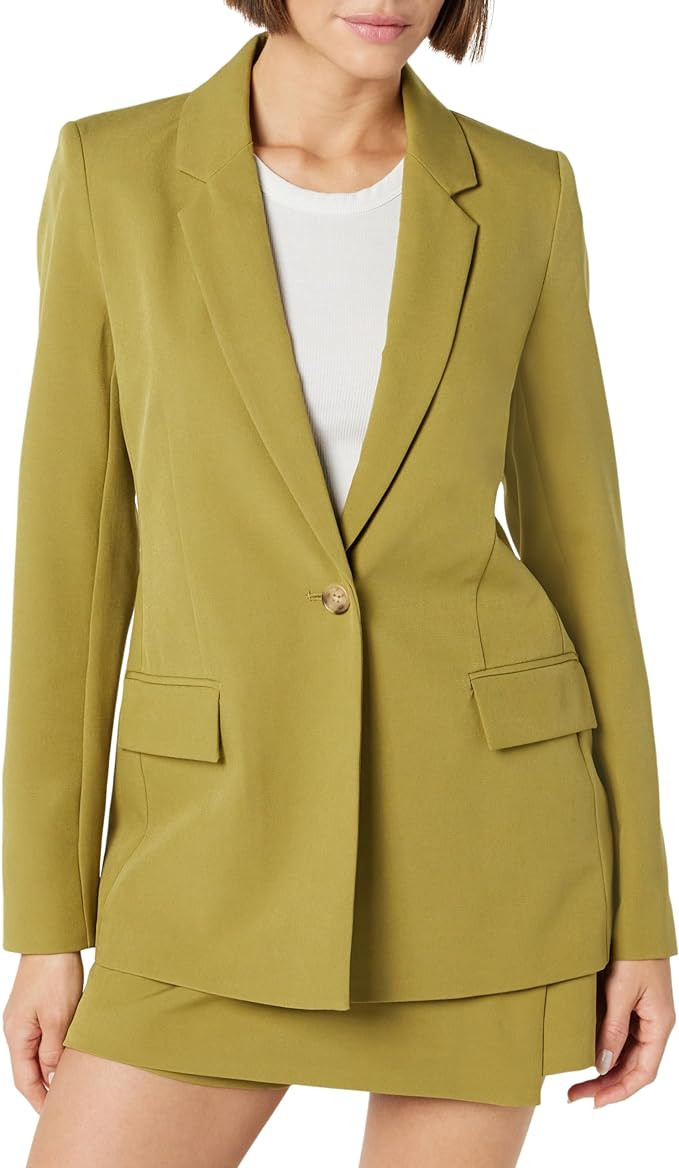 The Drop Women's Blake Long Blazer | Amazon (US)