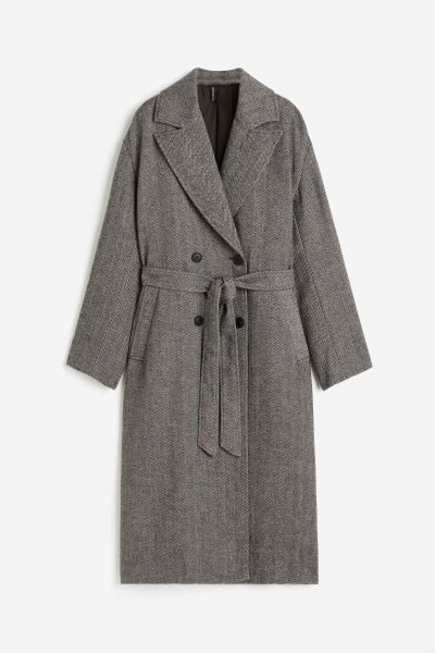 Double-breasted coat | H&M (UK, MY, IN, SG, PH, TW, HK)