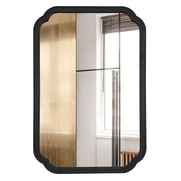 Ali Rectangle Solid Wood Wall Mirror | Wayfair North America