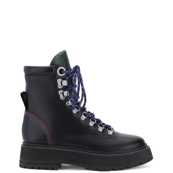 Jordan Boot In Black Leather | Larroude