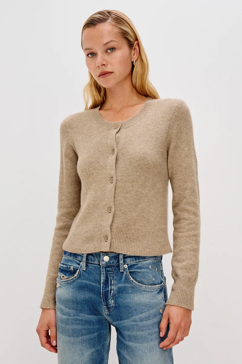 MATILDA CARDIGAN - HEATHER OAT | Rails