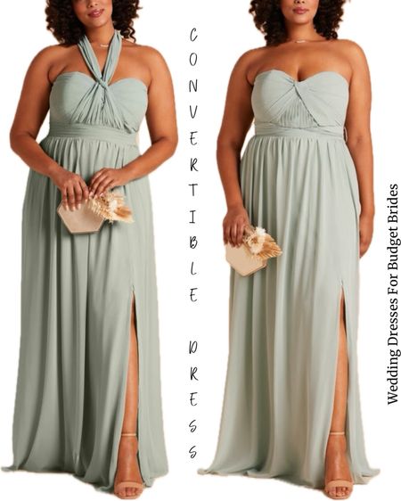 Chic convertible sage bridesmaid dress at Birdy Grey. A trending color for summer and under $150. Inclusive sizing too!

#formalgowns #formalwear #summerbridesmaiddresses #maidofhonordresses 

#LTKstyletip #LTKwedding #LTKplussize

#LTKParties #LTKFamily #LTKSeasonal