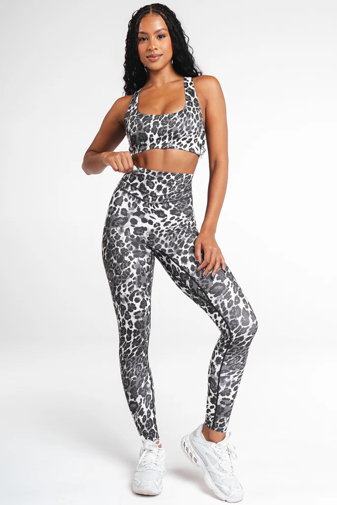 Vitality Pulse™ Core Bra+ - Espresso Feline | Vitality