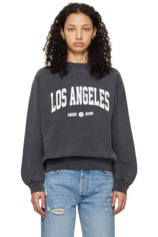 Black Ramona 'Los Angeles' Sweatshirt | SSENSE