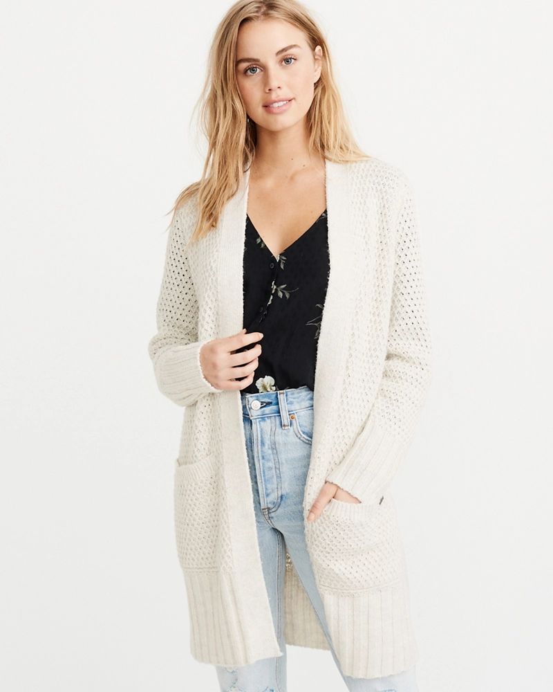 Open Front Cardigan | Abercrombie & Fitch US & UK