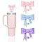3 pcs Cute Bow Straw Covers Cap Toppers Compatible with Stanley 40/30 oz Tumbler Cups,Reusable Cu... | Amazon (US)