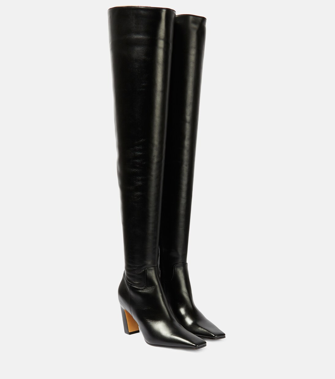 Marfa leather over-the-knee boots | Mytheresa (UK)