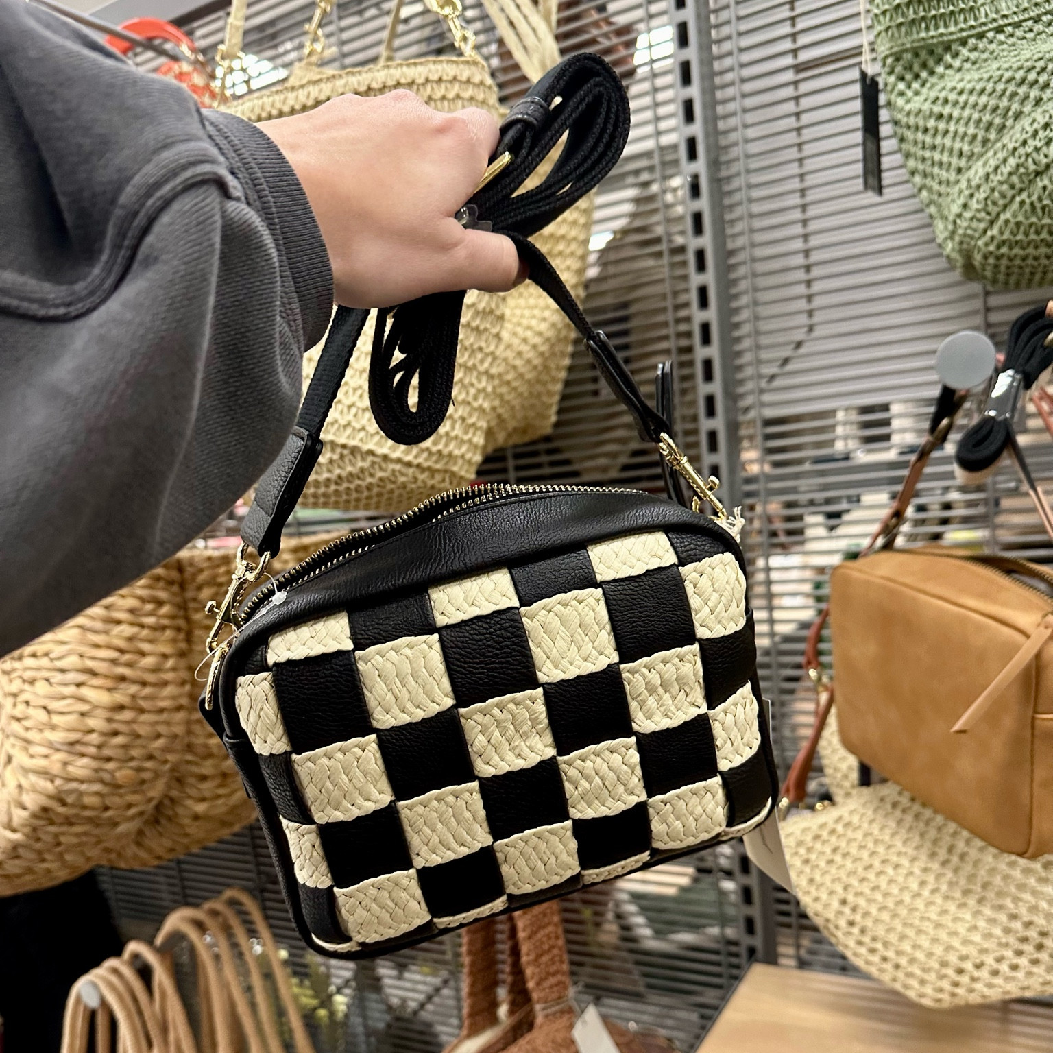 Lots of fun new spring purses/bags at Target! Obsessed with this checkered rattan one 😍

#LTKSeasonal #LTKfindsunder50 #LTKtravel