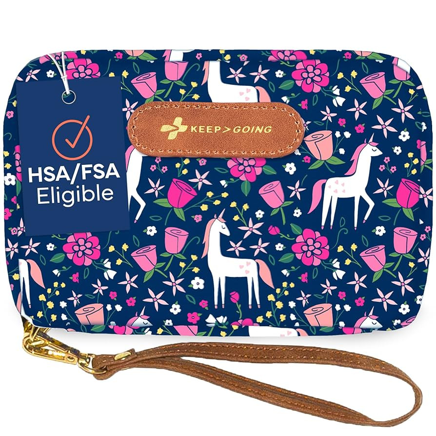 KeepGoing Travel First Aid Kit for Kids – 130 Pc. for Car, Home, Purse, Diaper Bag & Backpack w... | Amazon (US)