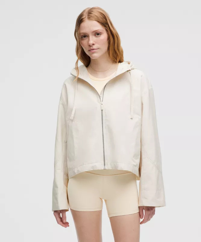 Water-Resistant Cropped Hooded Jacket | lululemon (AU)