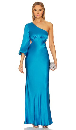 Ciel Maxi Dress in Aqua | Revolve Clothing (Global)