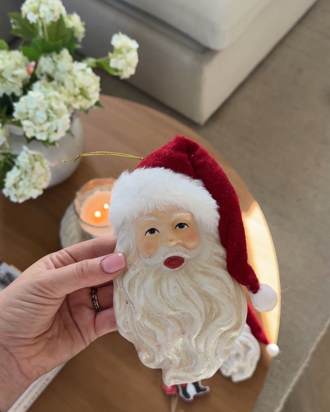 Christmas decor, Santa decor, holiday decor 

#LTKSeasonal #LTKHome #LTKFindsUnder50