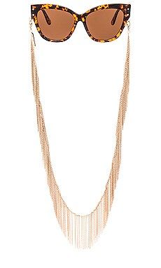 my my my Nicky Sunglass Chain in Gold from Revolve.com | Revolve Clothing (Global)