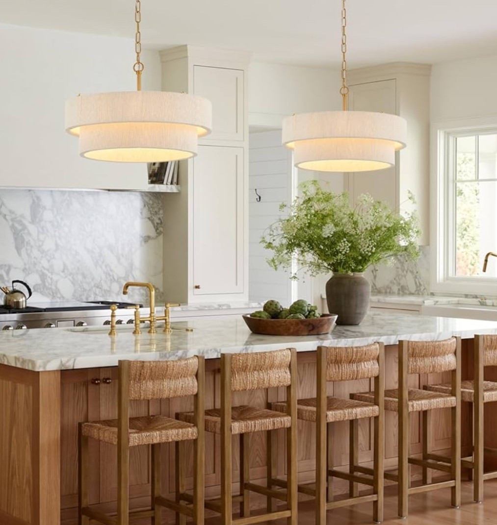 Handwoven texture, soft light, and breezy coastal warmth.🤍 This rattan chandelier adds airy charm and relaxed summer style to kitchens, dining spaces, or living rooms.

Bring home the laid-back glow.✨

#LTKSeasonal #LTKHome #LTKOver40