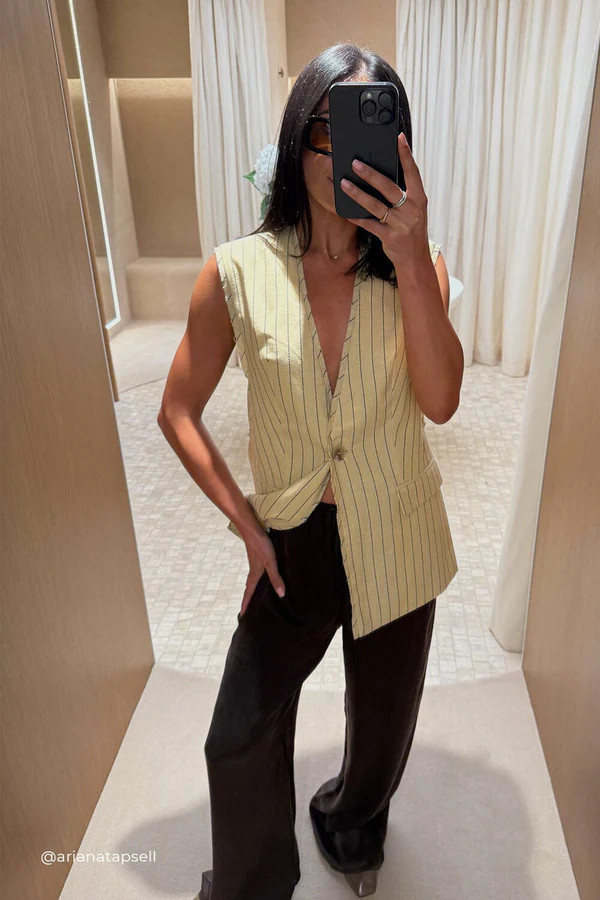 PERCY BITTER CHOC SILK PANT | DISSH