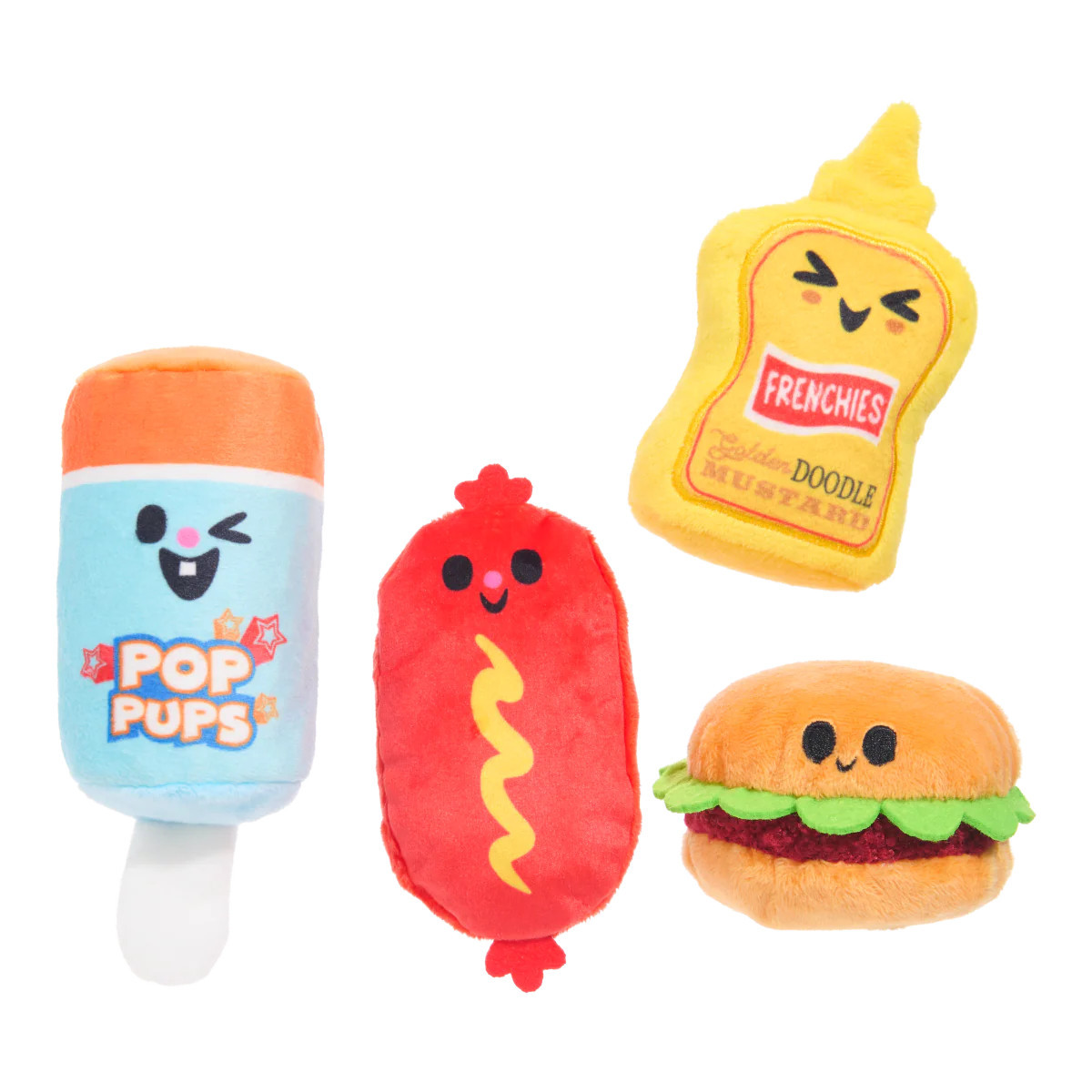 The Bark-B-Q Bunch Plush Multi-Part Dog Toy | BARK