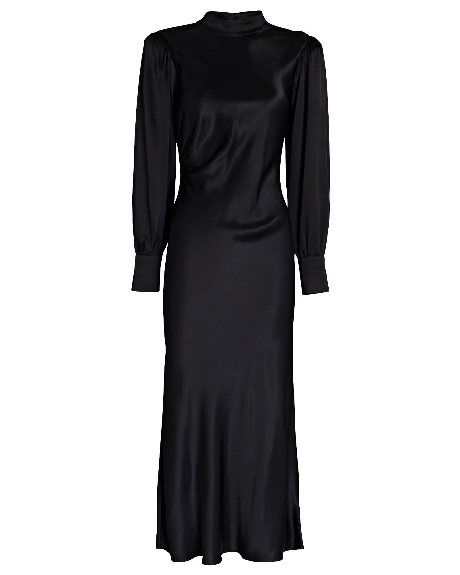 Carmel Satin Midi Dress | INTERMIX