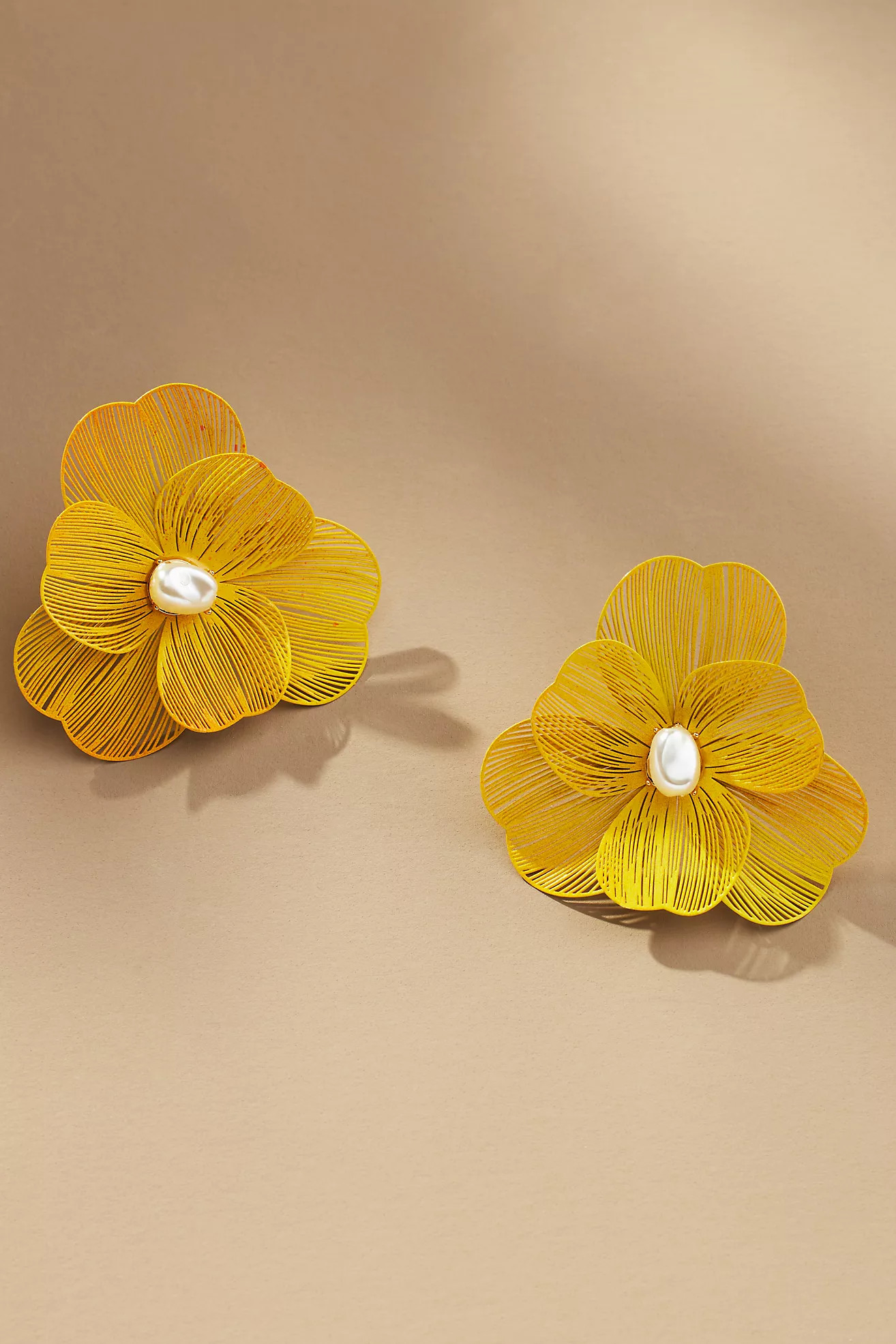 Wire Floral Earrings | Anthropologie (US)