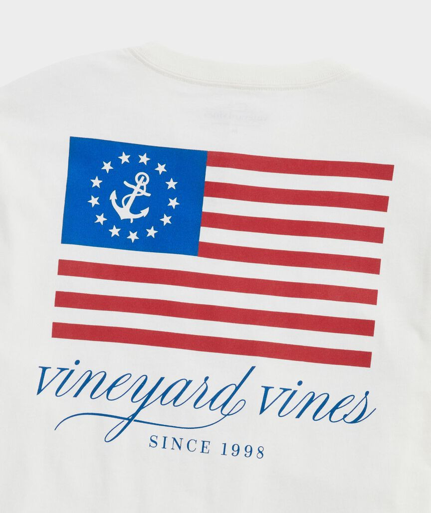 USA Anchor Flag Short-Sleeve Tee | vineyard vines