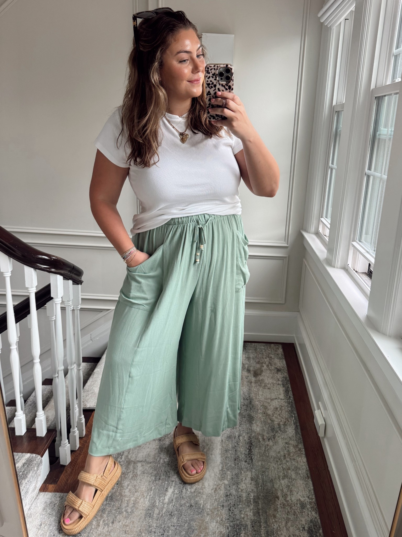 My favorite tees are on sale, up to 50% off! Wearing size XXL Tall and size 2 in pants. 

#LTKSaleAlert #LTKPlusSize #LTKStyleTip