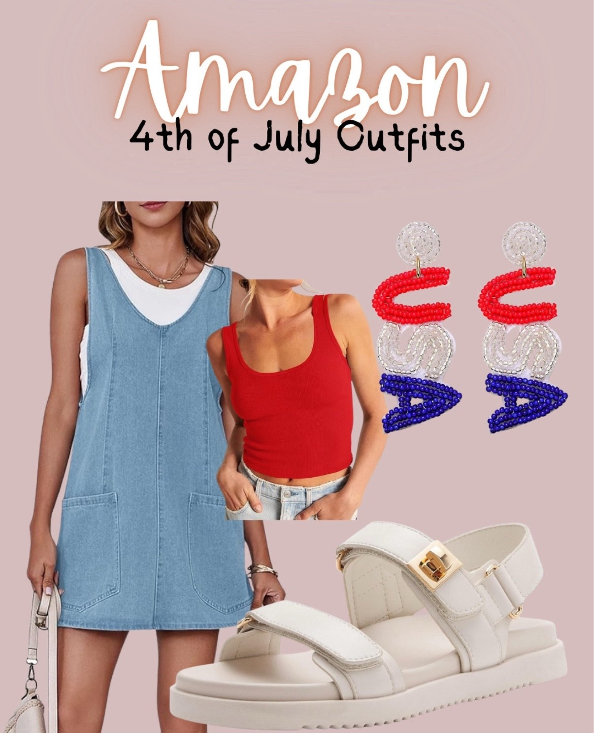 4th of July outfit ideas from Amazon, 4th of July outfit women
4th of July, Fourth of July, USA, patriotic outfits, pool party, amazon fashion, amazon outfit idea, red white and blue, white shorts, graphic tshirt, travel, summer ootd 

#LTKSeasonal #LTKParties #LTKFindsUnder100