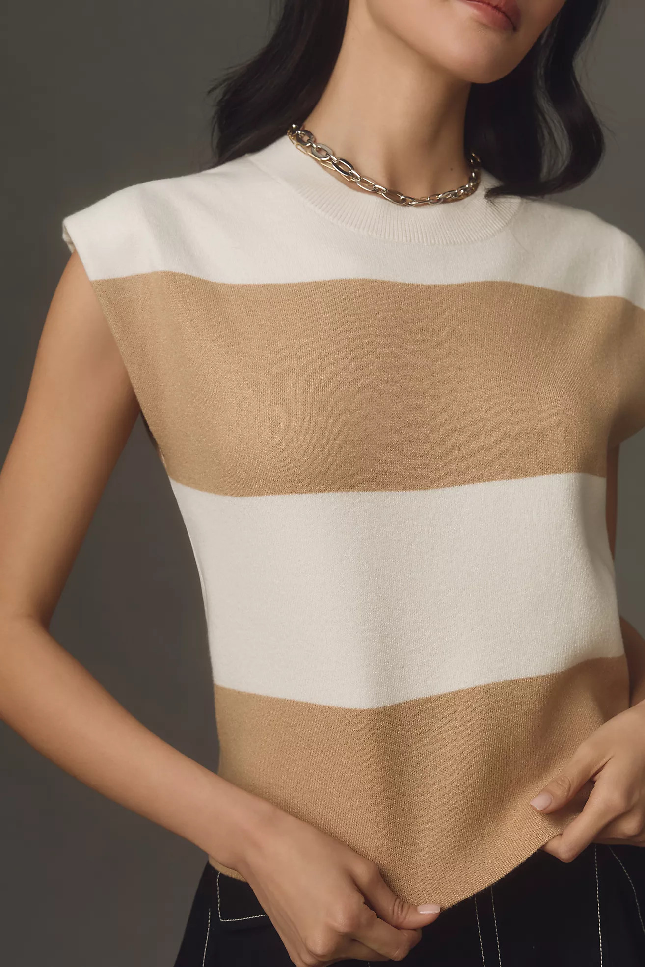 The Noah Muscle Sweater Tank by Maeve | Anthropologie (US)