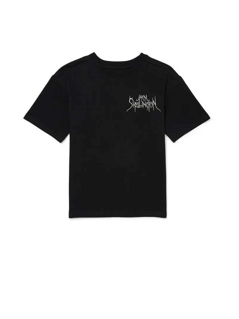 Nightmare Before Christmas Boys Graphic Retro Print Tee with Short Sleeves, Sizes 4-18 - Walmart.... | Walmart (US)