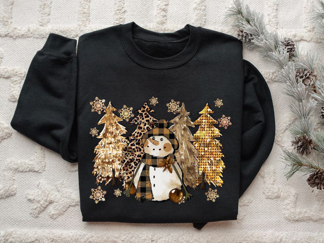 Christmas Sweatshirt Christmas Sweater Christmas Crewneck - Etsy | Etsy (US)
