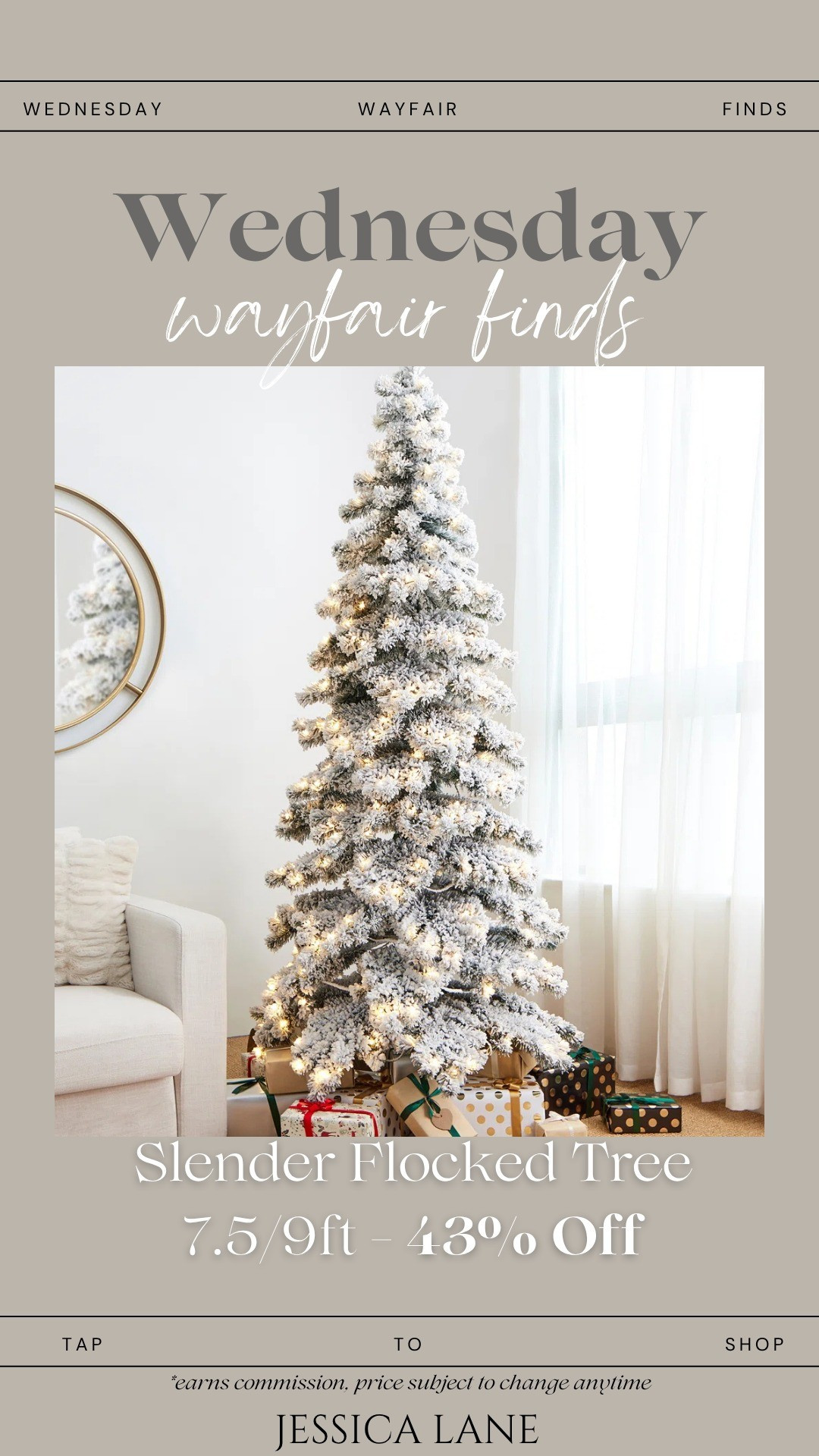 Full, snowy, and beautifully realistic—this flocked tree makes decorating feel instantly magical. A timeless holiday staple. #christmastree #holidayhome #wayfairfinds #ltkhome

#LTKHoliday #LTKSaleAlert #LTKSeasonal