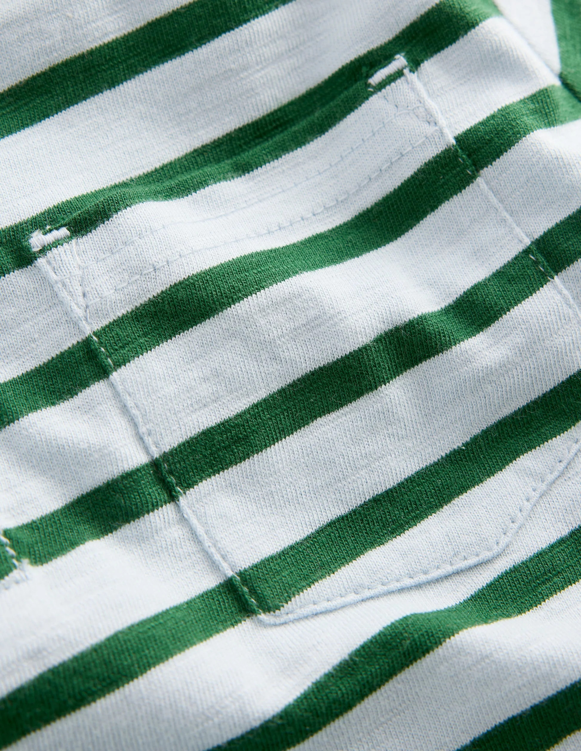 Slub Polo Shirt-Misty Blue/ Pine Green | Boden (US)