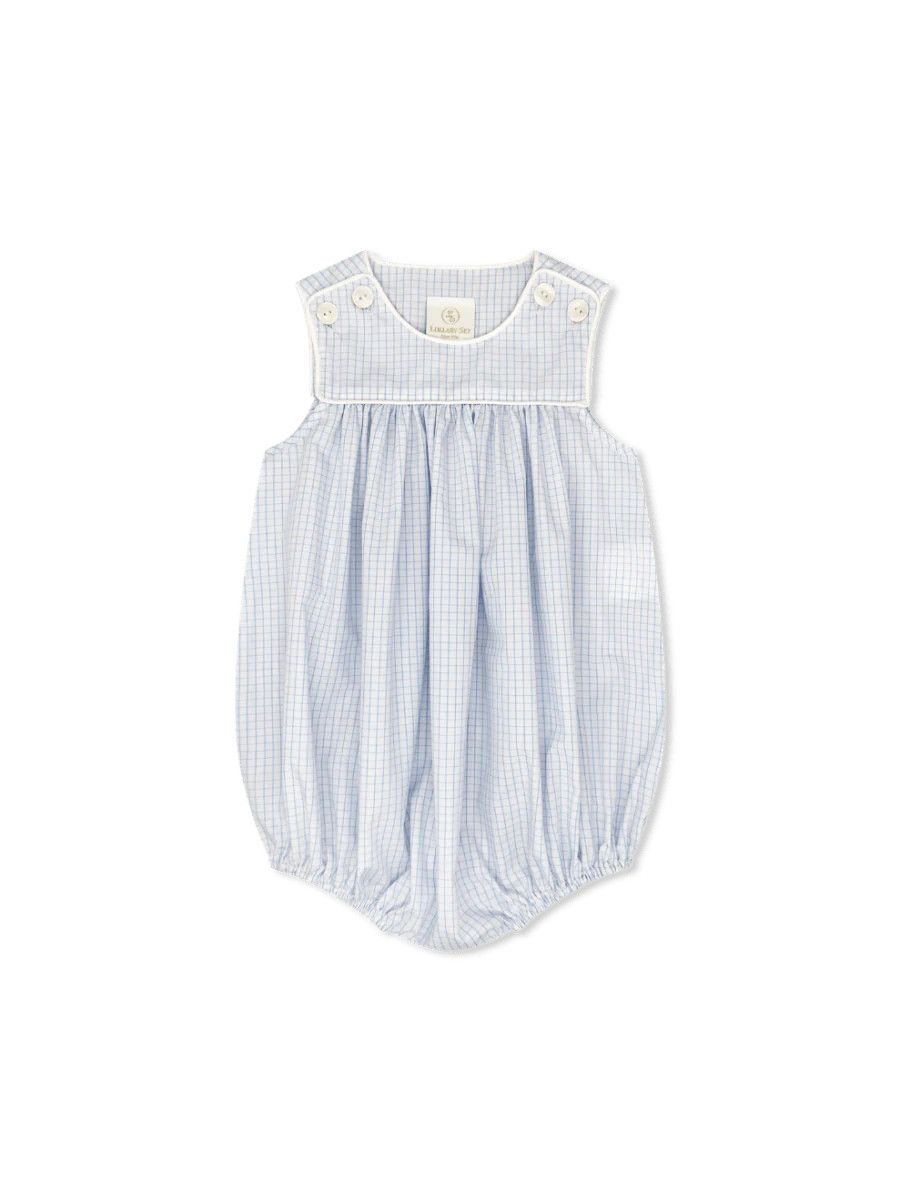 Charming Bubble - Classic Blue Windowpane | Lullaby Set