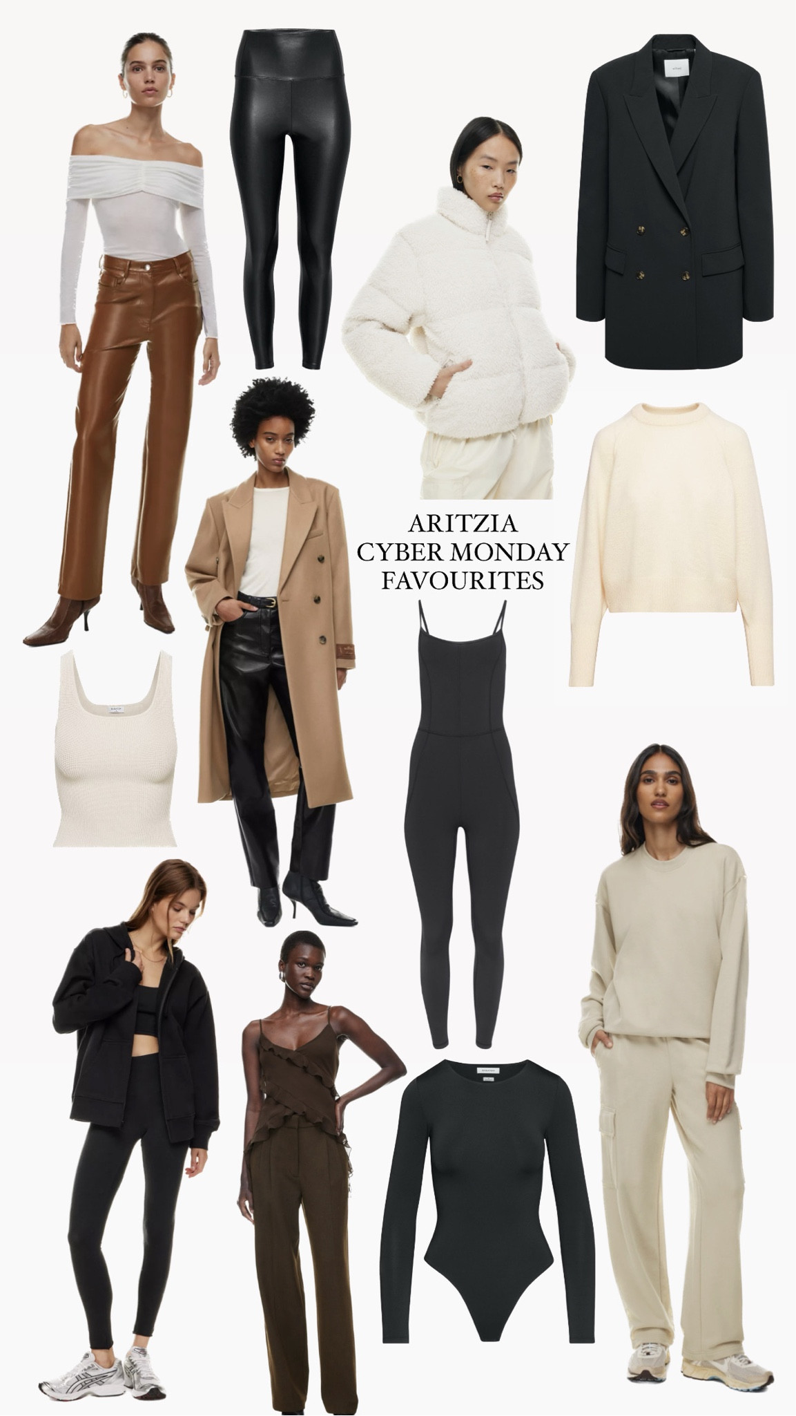 All of my favourites from the Aritzia Cyber Monday sale 🖤 Black Friday, Cyber Week, Cyber Sale, Aritzia Sale

#LTKsalealert #LTKCyberWeek #LTKfindsunder100
