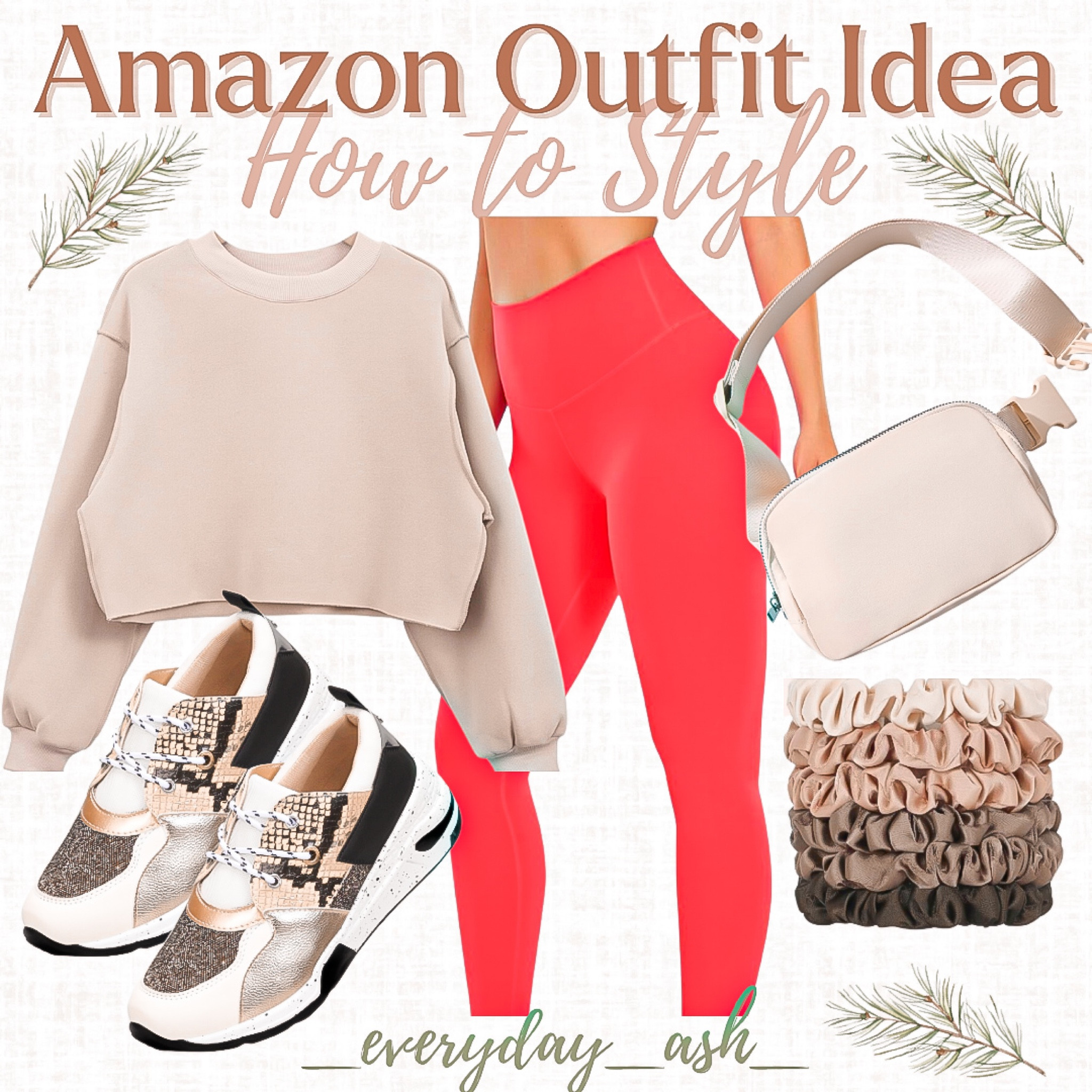 Amazon outfit idea ❤️


Activewear, amazon outfit, neutral sweatshirt, light brown sweatshirt, cropped sweatshirt, red leggings, leggings, womens fashion, belt bag, sneakers, silk hair ties , athleisure wear, outfit idea, how to style, workout outfit 

#LTKfitness #LTKGiftGuide #LTKstyletip