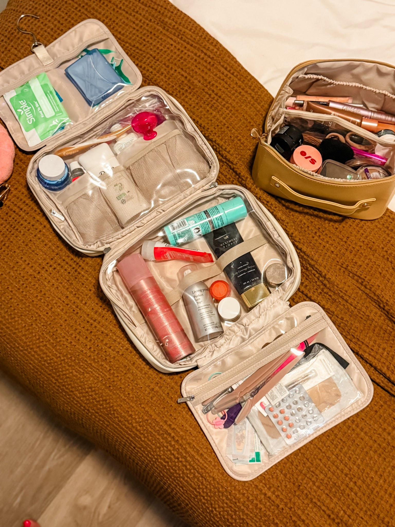 Best Amazon travel bags for makeup & toiletries 

#LTKTravel