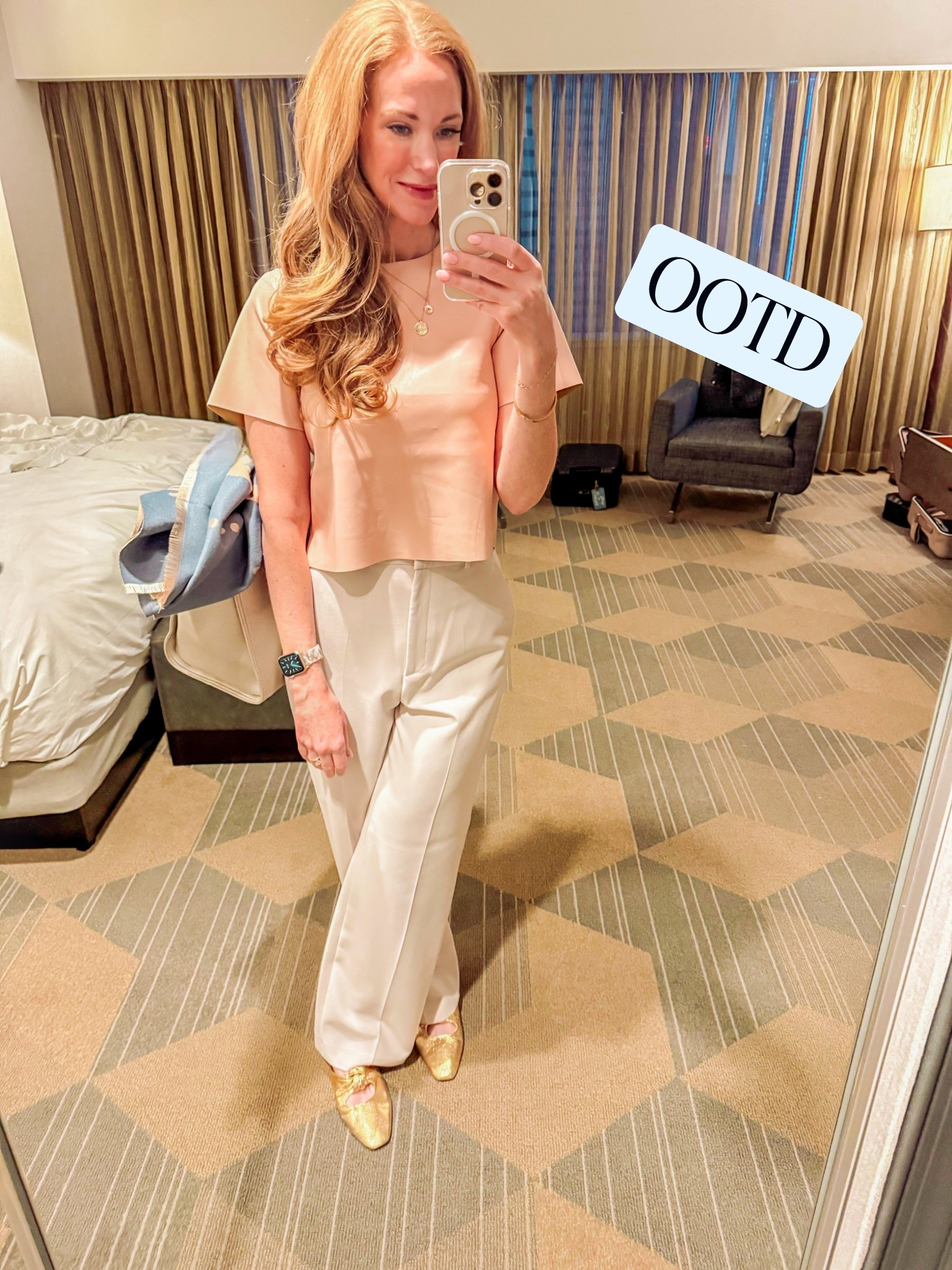 Cream trouser pants from Zara and this super soft Steve Madden blush leather top! Corporate girl at it again!

#LTKFindsUnder100 #LTKStyleTip #LTKWorkwear