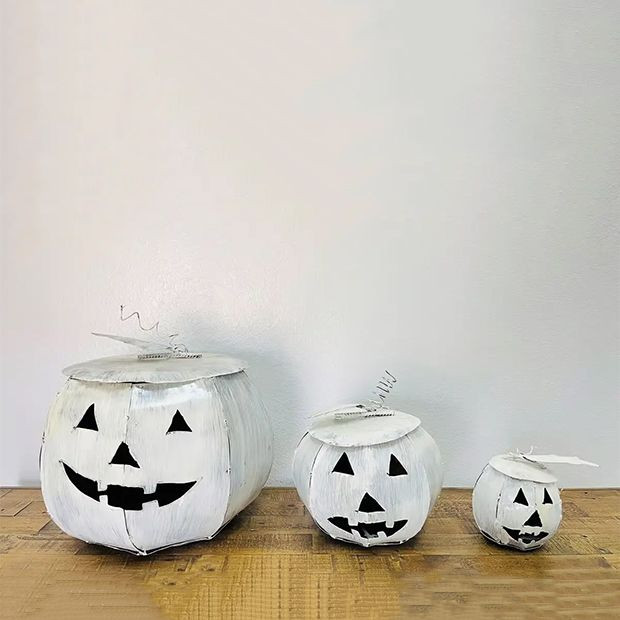 Happy Little Jack O Lantern Set of 3 | Antique Farm House