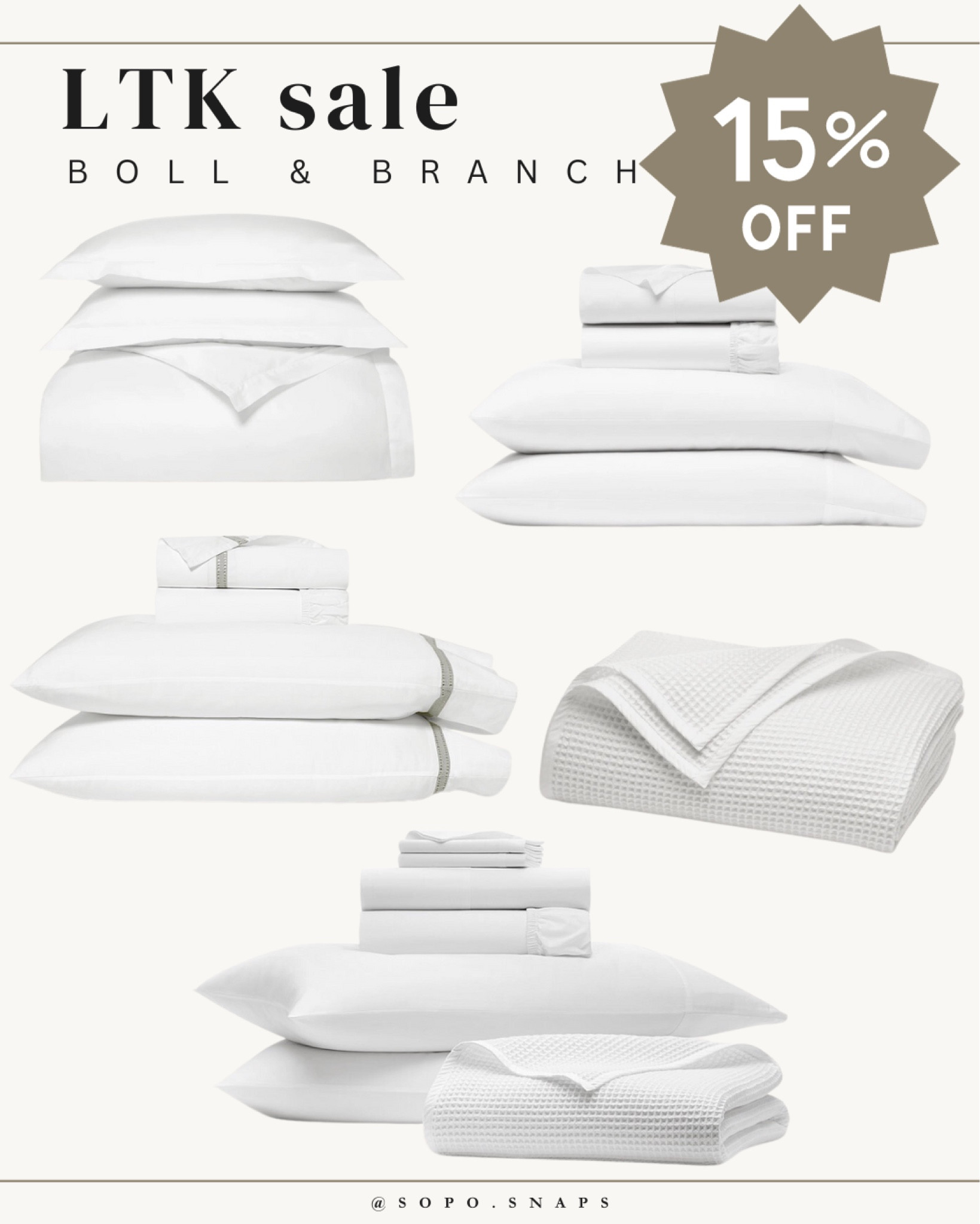 Are you ready to cozy up? No better time than now to refresh your bedding & cozy up for Fall and Winter! 

Code: FF23 for 15% off sitewide on Boll & Branch bedding! 

#LTKhome #LTKsalealert #LTKSale