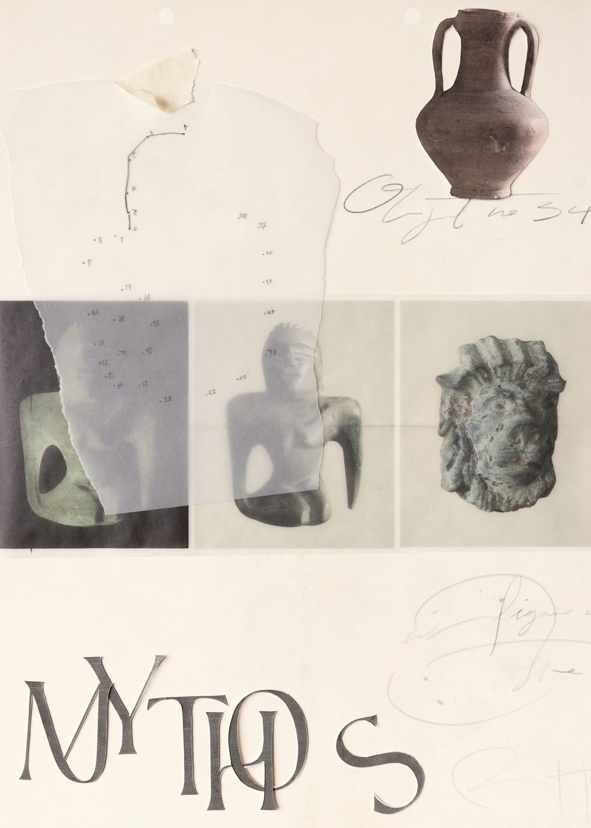 Lessons in Antiquity Collage No. 2 Print | Desenio