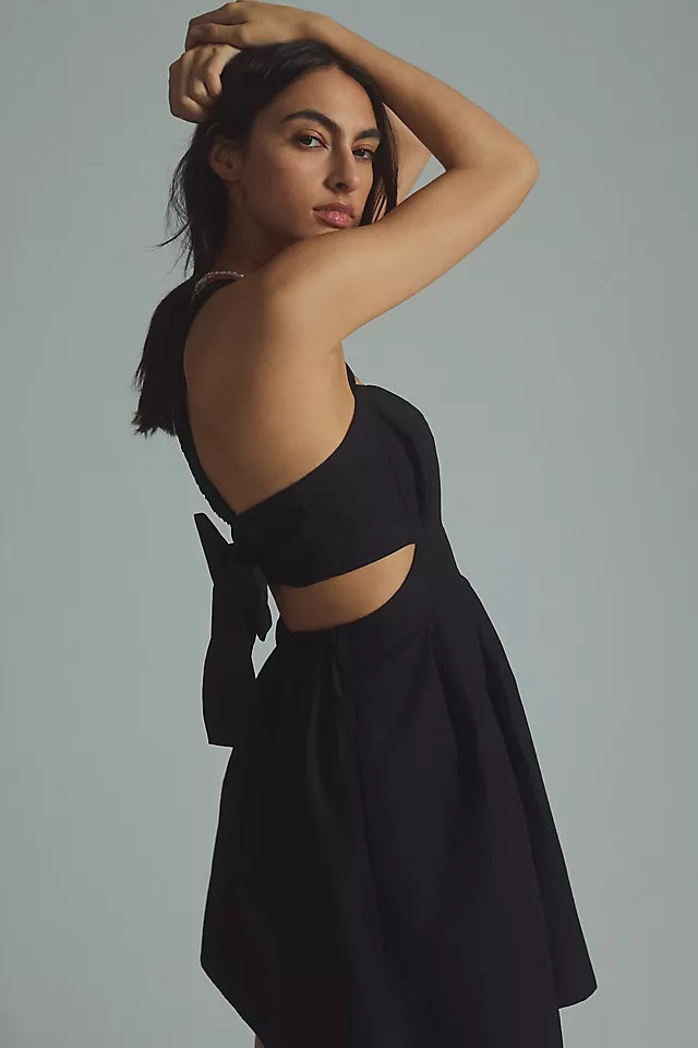 Maeve Babydoll Mini Dress | Anthropologie (US)