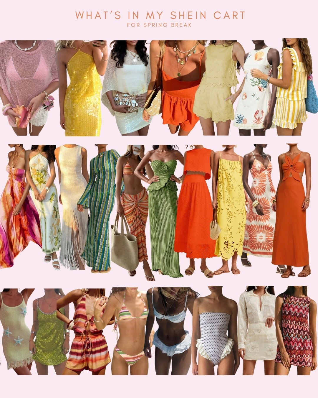 SHEIN cart: spring break edition!!!

#LTKSaleAlert #LTKTravel #LTKSeasonal
