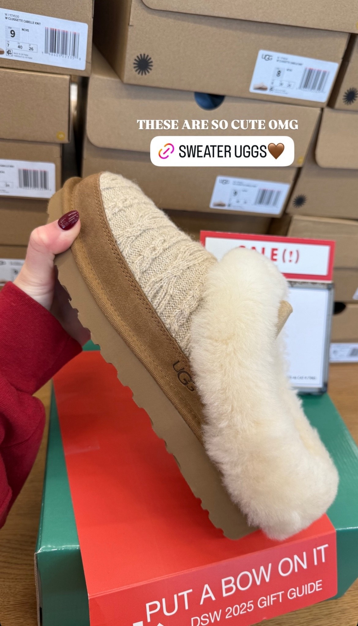 Found these really cute sweater UGGs on sale! 😍

#LTKFindsUnder100 #LTKGiftGuide #LTKSaleAlert