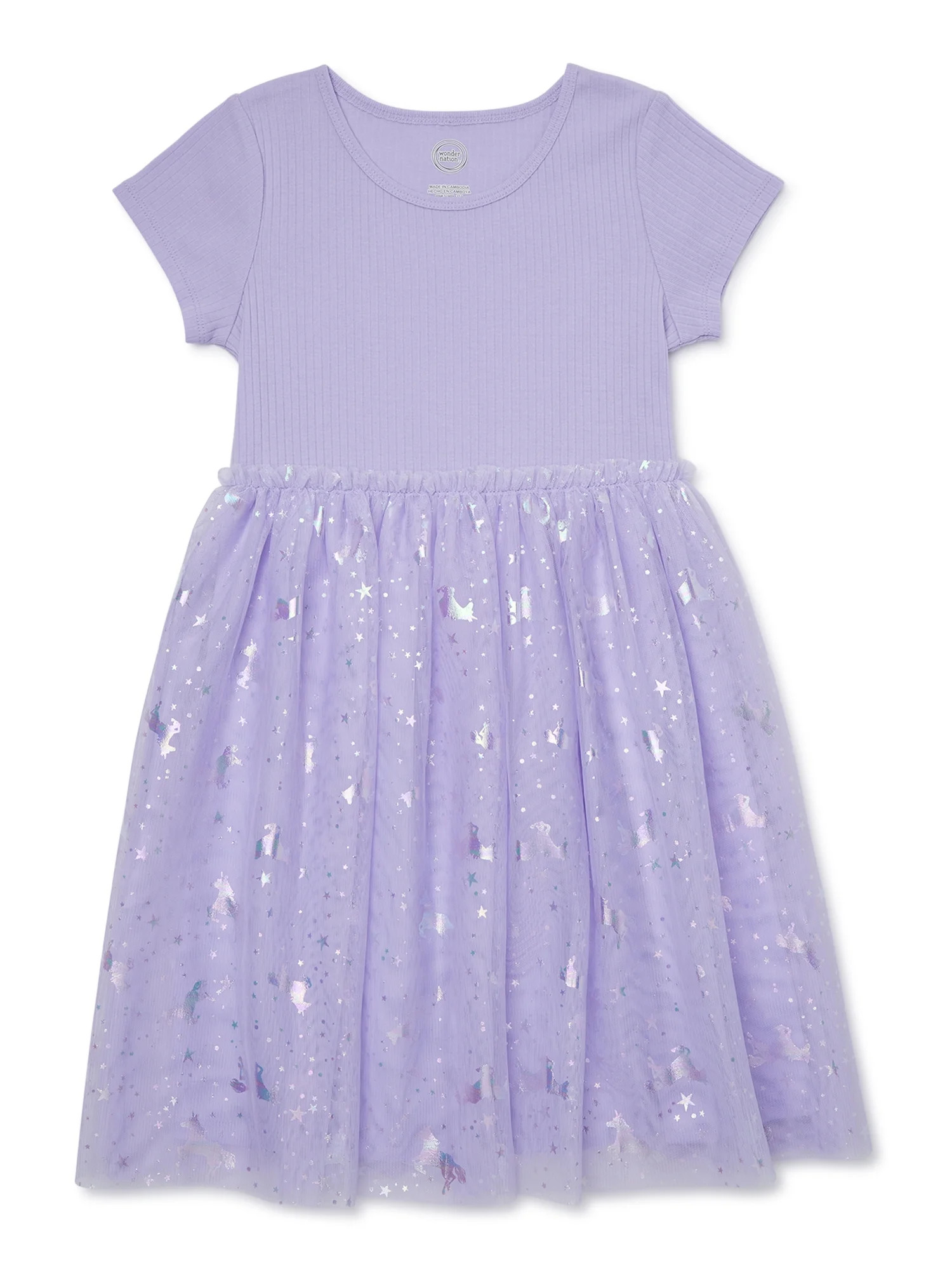 Wonder Nation Girls Tutu Dress, Sizes 4-18 & Plus - Walmart.com | Walmart (US)
